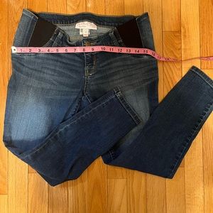 Isabel Maternity Skinny Crop Jean
